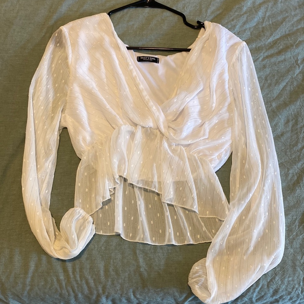 Nasty Gal Wrap Shirt